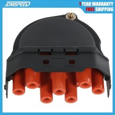 Image of Ignition Distributor Cap + Rotor 12111725070 For BMW 3' E30 5' E28 E34 6' E24
