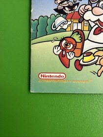 MANUAL RESTAURANTE NINTENDO NES PANIC - VERSI&Oacute;N PAL B / NOE - FOLLETO DE INSTRUCCIONES