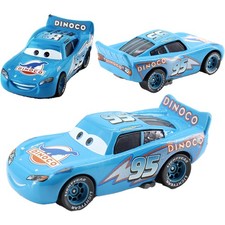 Disney Pixar Car NO.95 Dinoco Lightning McQueen Diecast Model Toy Cars Xmas Gift