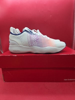 New Balance 7.5 M Fuelcell Shift White/ Victory Blue/ Vibrant Orange 