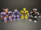 VINTAGE 1980’s Hasbro Takara BATTLE BEASTS Action Figures Lot of 4 (d)