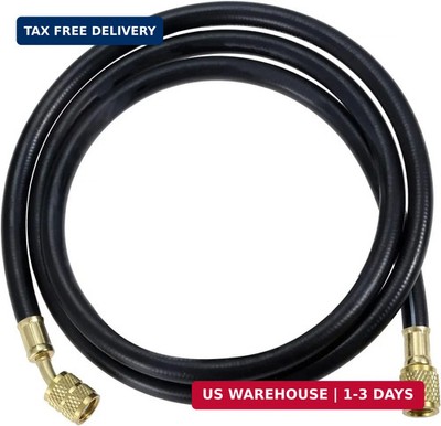 59'' R410A AC Charging Hoses 800 PSI 1/4'' SAE for R22 R134A R12 HVAC Systems 3pcs