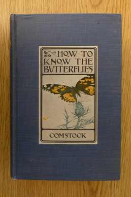 How to Know the Butterflies, John & Anna Comstock, 1904, 1st edition