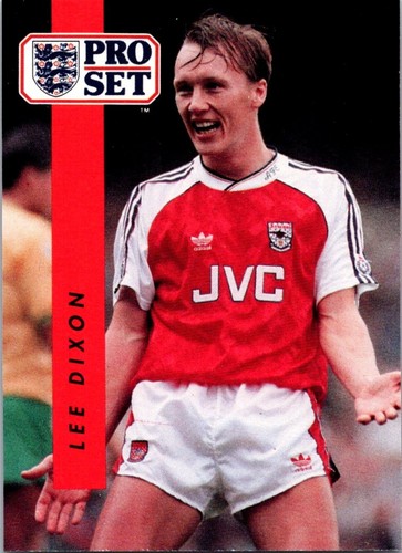 1990 Pro Set Lee Dixon #3 card