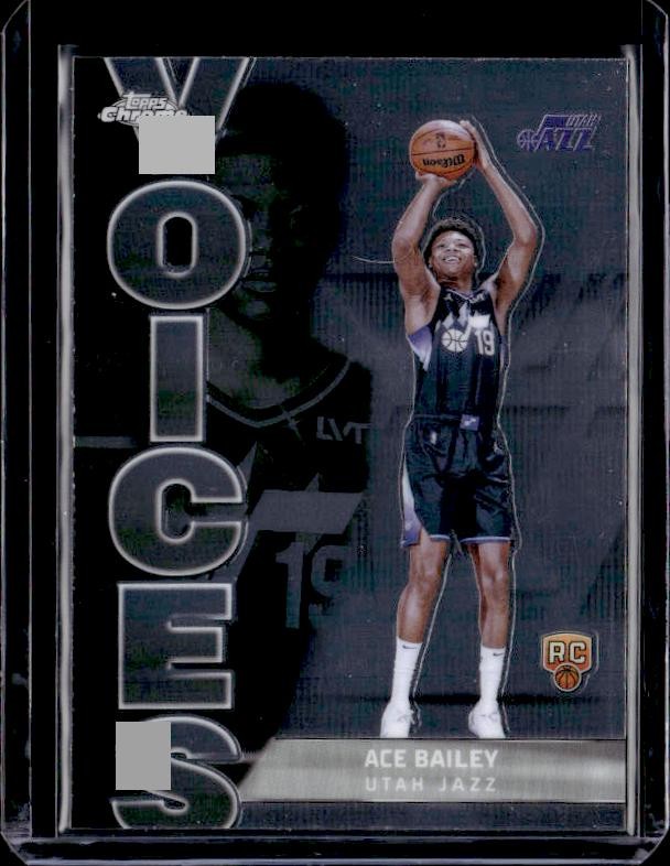 2025-26 Topps Chrome #VS-10 Ace Bailey Voices