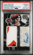 2024 Panini Spectra - Radiant Rookie Patch Signatures Rome Odunze #RRP-ROE /99