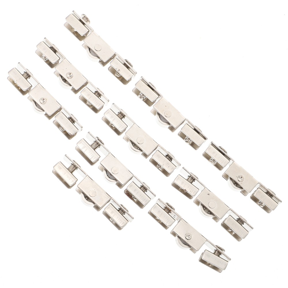 10-Pack Stainless Steel Sliding Glass Door Replacement Roller Wheels