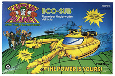 Captain Planet Eco-Sub Vintage 1991 Tiger Toys Action Figure Vehicle NEW Nice!