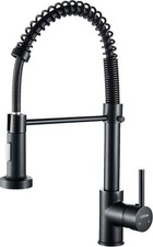 Cobbe Kitchen Sink Mixer Tap, Spring Kitchen Taps with Pull Down Sprayer, Com...