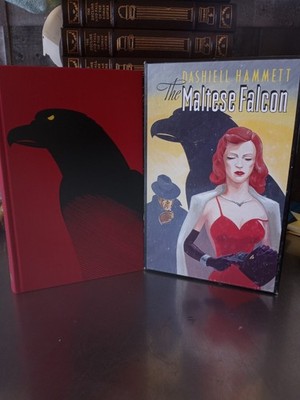 The Maltese Falcon - Dashiell Hammett - Folio Society - Detective Noir - VGC