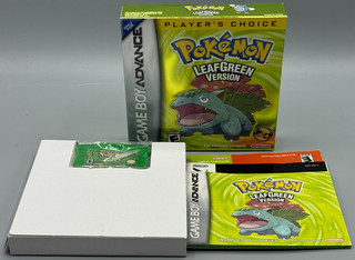 Pokemon LeafGreen Version Nintendo Game Boy Advance CIB Complete Authentic