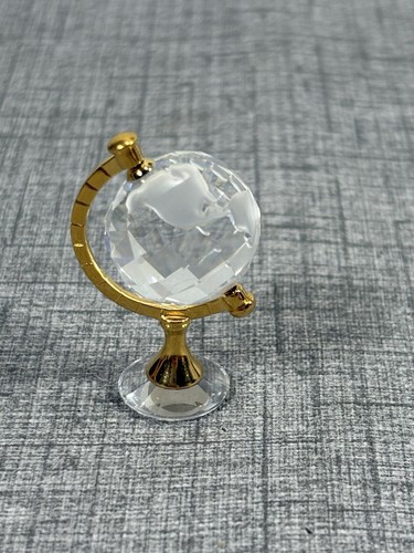 Swarovski Kristall Memories goldfarbene Mini Kugel Figur - Bild 2 von 9