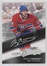 2017-18 Upper Deck MVP Super Script 13/25 Phillip Danault #140 a3q