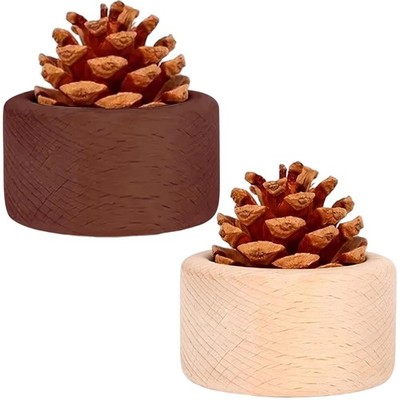 2Pcs Passive Diffuser, Essential Oil Brown, White 