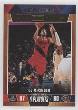 2019 Panini NBA Hoops Road to the Finals Second Round /999 CJ McCollum #49 04d9