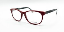 NEW DIESEL DL 5187 067 RED AUTHENTIC EYEGLASSES 54-15