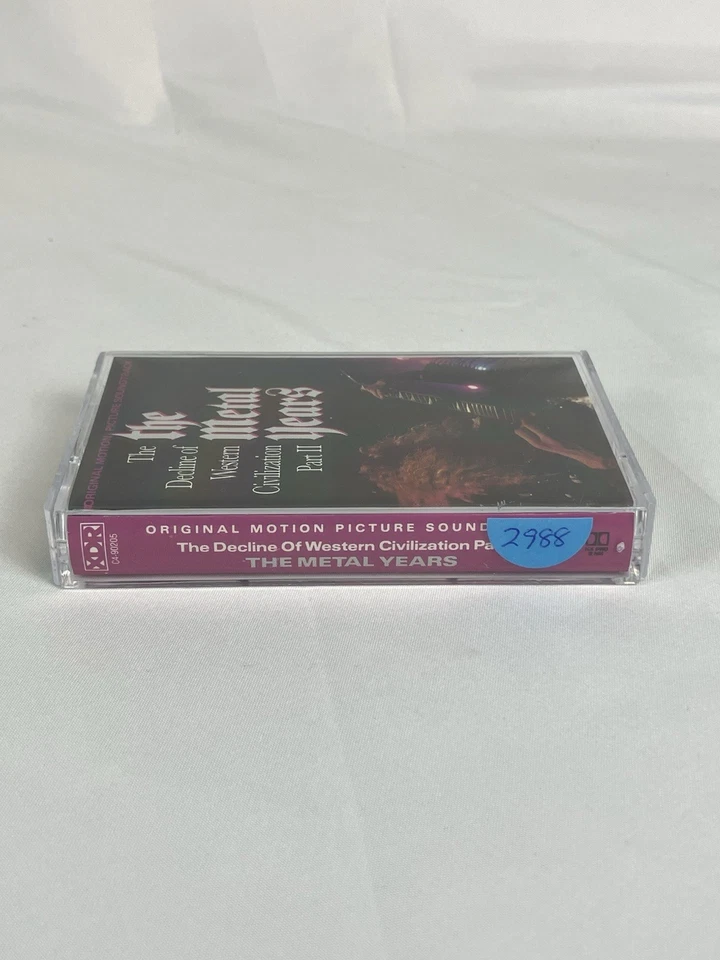 DECLINE OF WESTERN CIVILIZATION PART 2 THE METAL YEARS Cassette Tape Soundtrack Foto 2 de 4