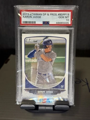 2013 BOWMAN DP & PROSPECTS #BDPP19 AARON JUDGE PSA 10 GEM 💎 MINT