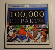 100,000 Clipart  Web Graphics CD-ROM 2001