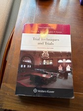Aspen Coursebook Ser.: Trial Techniques and T...