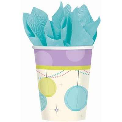 Chic Bride Spring Modern Wedding Bridal Shower Party 9 oz. Paper Cups