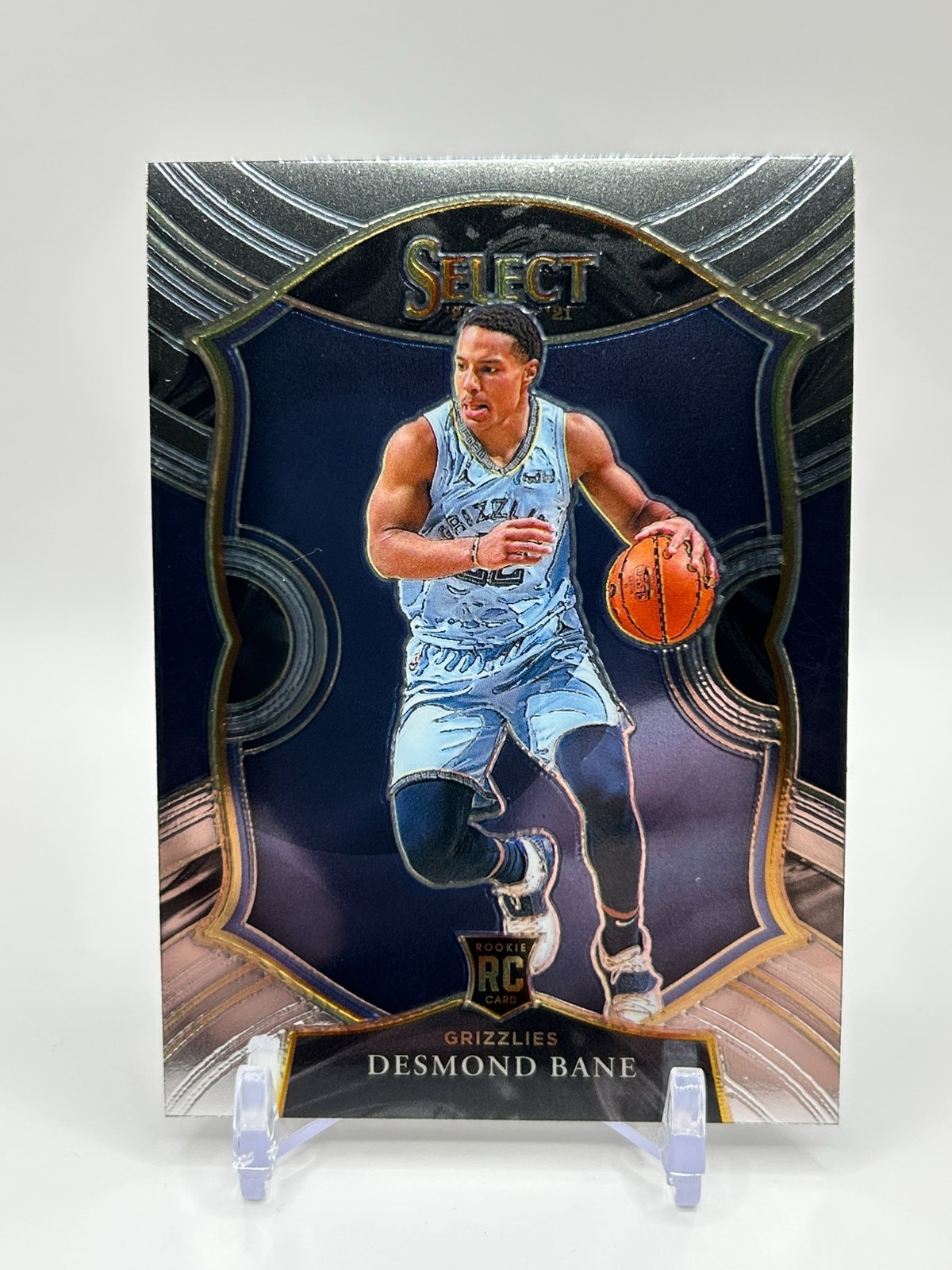 2020-21 Panini Select Desmond Bane RC Rookie #90 Memphis Grizzlies