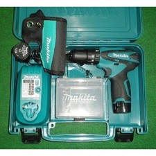 Makita Rechargeable Impact Driver Drill 10.8V HP330DWX Full set