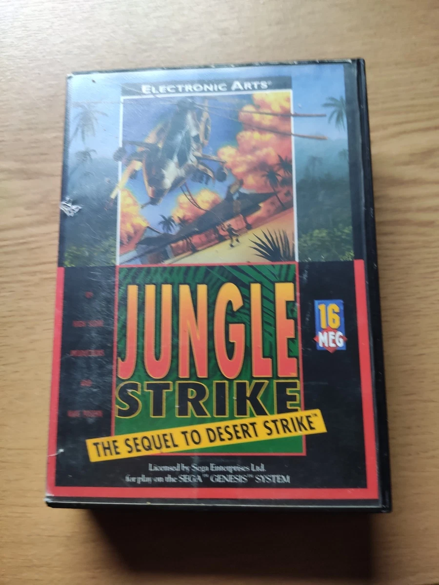 Desert Strike Complet Boîte Notice Sega Megadrive Pal Euro Cib Ovp - Ea