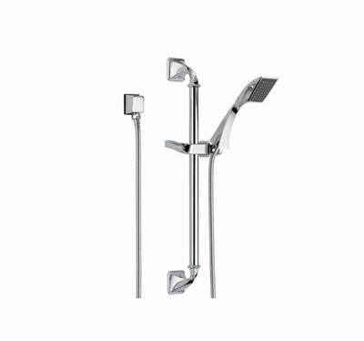 Brizo Virage 85730-PC Hand Shower Package with Slide Bar, Hose, and Wall Supply