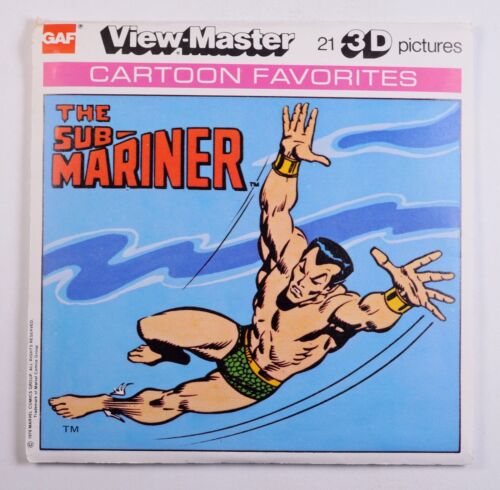 View-Master The Sub-Mariner - 3 reel packet J27