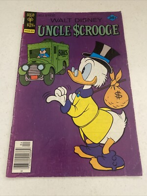 VTG 1978 Gold Key Walt Disney Uncle Scrooge #151 VF/NM Armored Car Cover