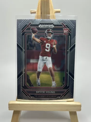 2023 Panini Prizm Draft Picks Bryce Young #101 RC Base Alabama Crimson Tide