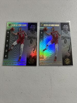 (2) 2019-20 Illusions  Nickeil Alexander-Walker Rookie Timberwolves #157