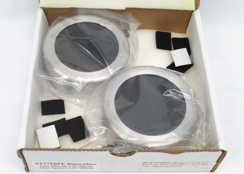 Telescopio Spectrum 3,75" Pellicola Solare Filtro Binocolo COPPIA ST375BPP 86-92mm - Foto 2 di 4