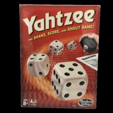 Yahtzee Classic Dice Game By Hasbro Complete Family Fun Ages 8 NEW SEALED