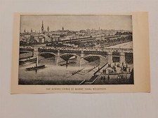 Rowing Course Albert Park Melbourne Australia 1889 Spalding Sketch