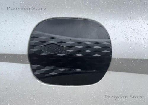 Gloss Black Fuel Tank Cap Oil Gas Cover Trim Decor For Hyundai Sonata 2024-2025 - Picture 3 of 4