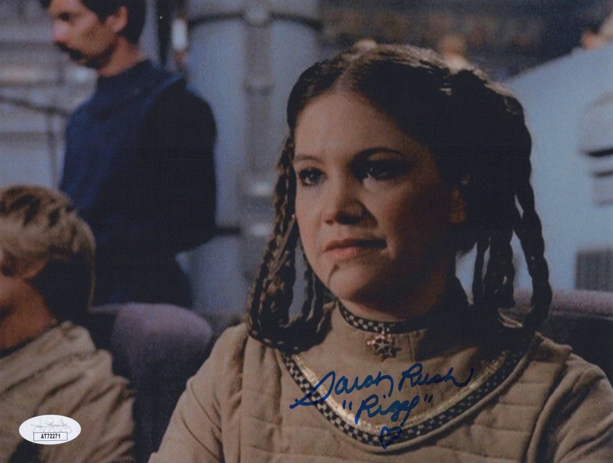 SARAH RUSH Signed BATTLESTAR GALACTICA 8x10 Photo AUTHENTIC
