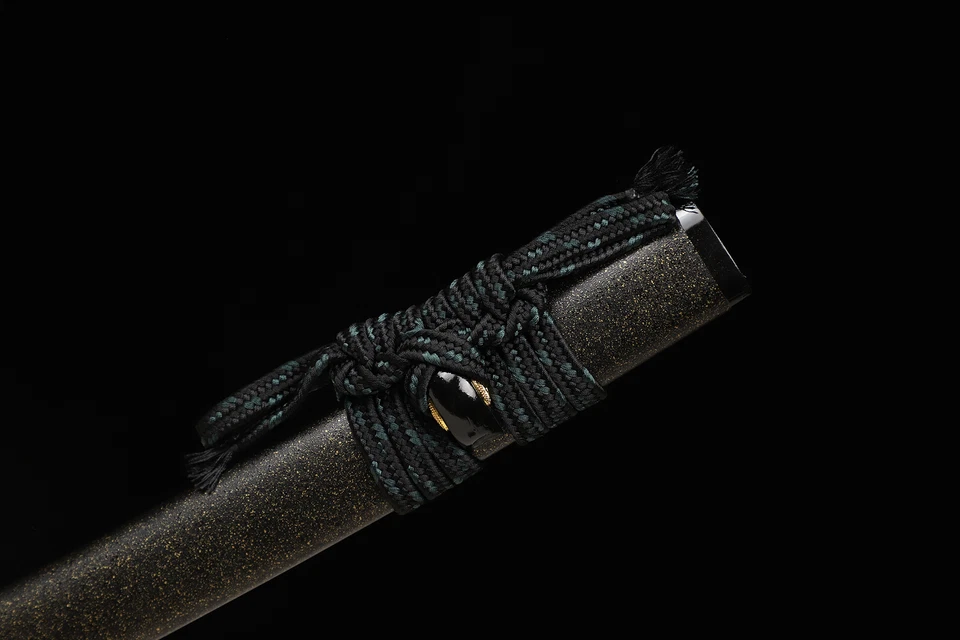 Меч вакидзаси ручной работы T10 сталь глина закаленный японский самурай настоящий хамон - Изображение 2 из 4