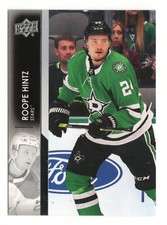 Roope Hintz 309 2021-22 Upper Deck Dallas Stars Card
