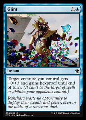 MTG GLINT FOIL - FINTILLIO - DTK - MAGIC