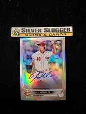 2022 Nick Lodolo Topps Chrome Refractor Auto /499 RC Rookie Cincinnati Reds