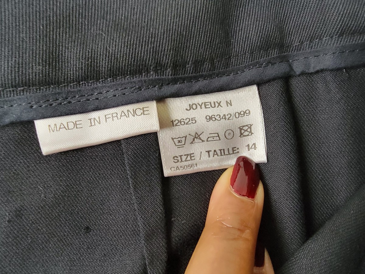 パンツ BERNARD ZINS Bac y FR 42 / US 32 Pants Engineer - Paris - 1967 – BERNARD ZINS