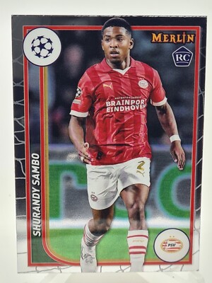 Shurandy Sambo 2023-24 Topps Merlin UEFA Rookie #98 PSV Eindhoven RC
