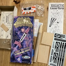 Battlestar Galactica Laser Torpedo rocket Estes #1311 from 1978 Open Box
