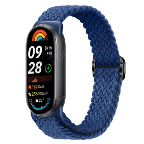 Pour Xiaomi Mi Band 10 9 NFC Montre Connectée Silicone/Métal/Nylon/Cuir Bracelet - Photo 172/452