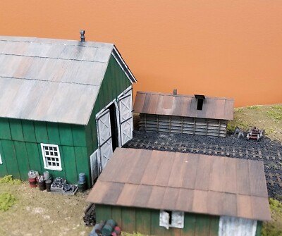 Berkshire Valley Models HOn3, 1/87 SN Tool Shed & Coal Shed - #2007