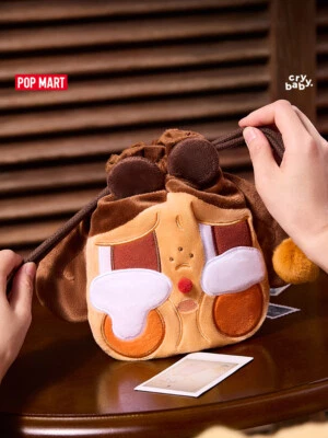 ◆正規品◆POP MART CRYBABY CRYING AGAIN BAG◆関税込◆人気◆ POPMART CRYBABY Crying Again Series Storage Bag New Crybaby