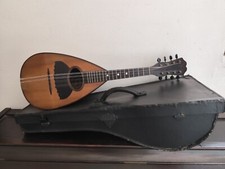 Antique Mandolin Gennaro E Achille Vinaccia Naples Original 1893