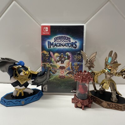 SKYLANDERS IMAGINATORS Game Nintendo Switch Version with Figures RARE